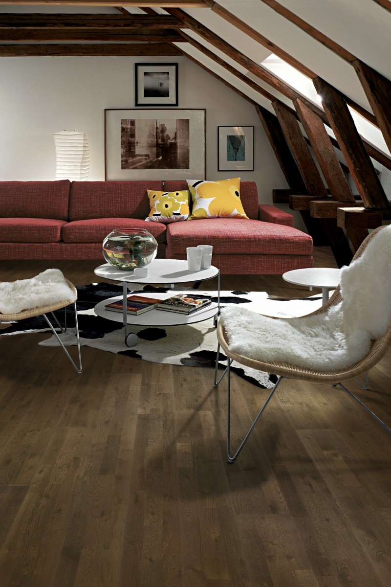 Parchet triplustratificat Stejar Brownie