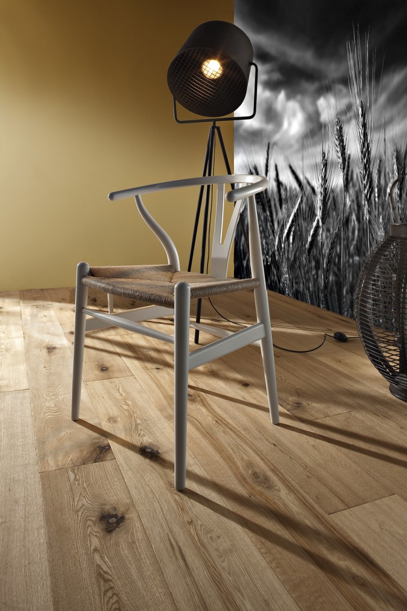 Parchet triplustratificat Stejar Straw