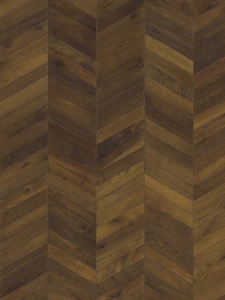 Parchet triplustratificat  Stejar Chevron Dark Brown