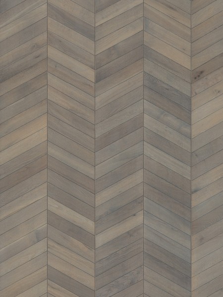 Parchet triplustratificat Stejar Chevron Grey