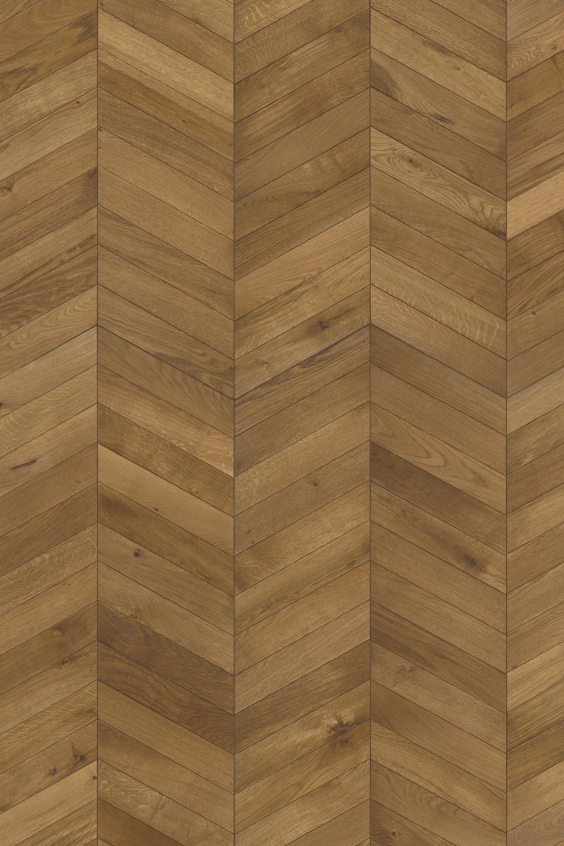 Parchet triplustratificat Stejar Chevron Light Brown