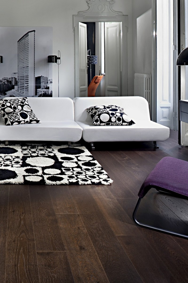 Parchet triplustratificat Stejar Nouveau Black Parchet triplustratificat Stejar Nouveau Black