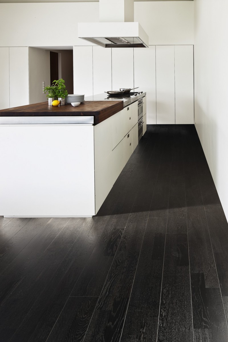 Parchet triplustratificat Stejar Nouveau Charcoal