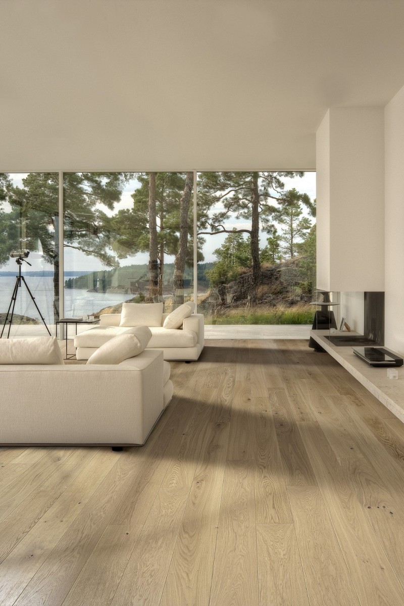 Parchet triplustratificat Stejar Nouveau White