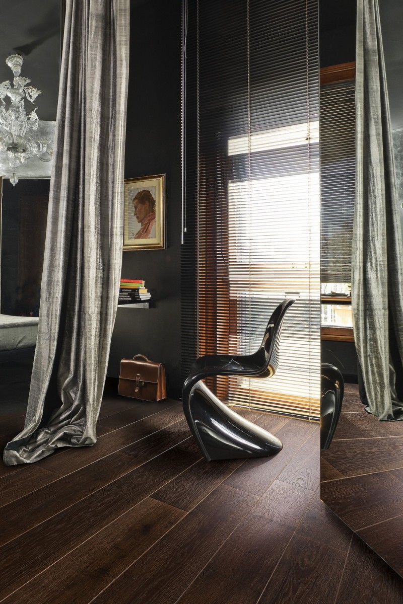 Parchet triplustratificat Stejar Nouveau Black Parchet triplustratificat Stejar Nouveau Black