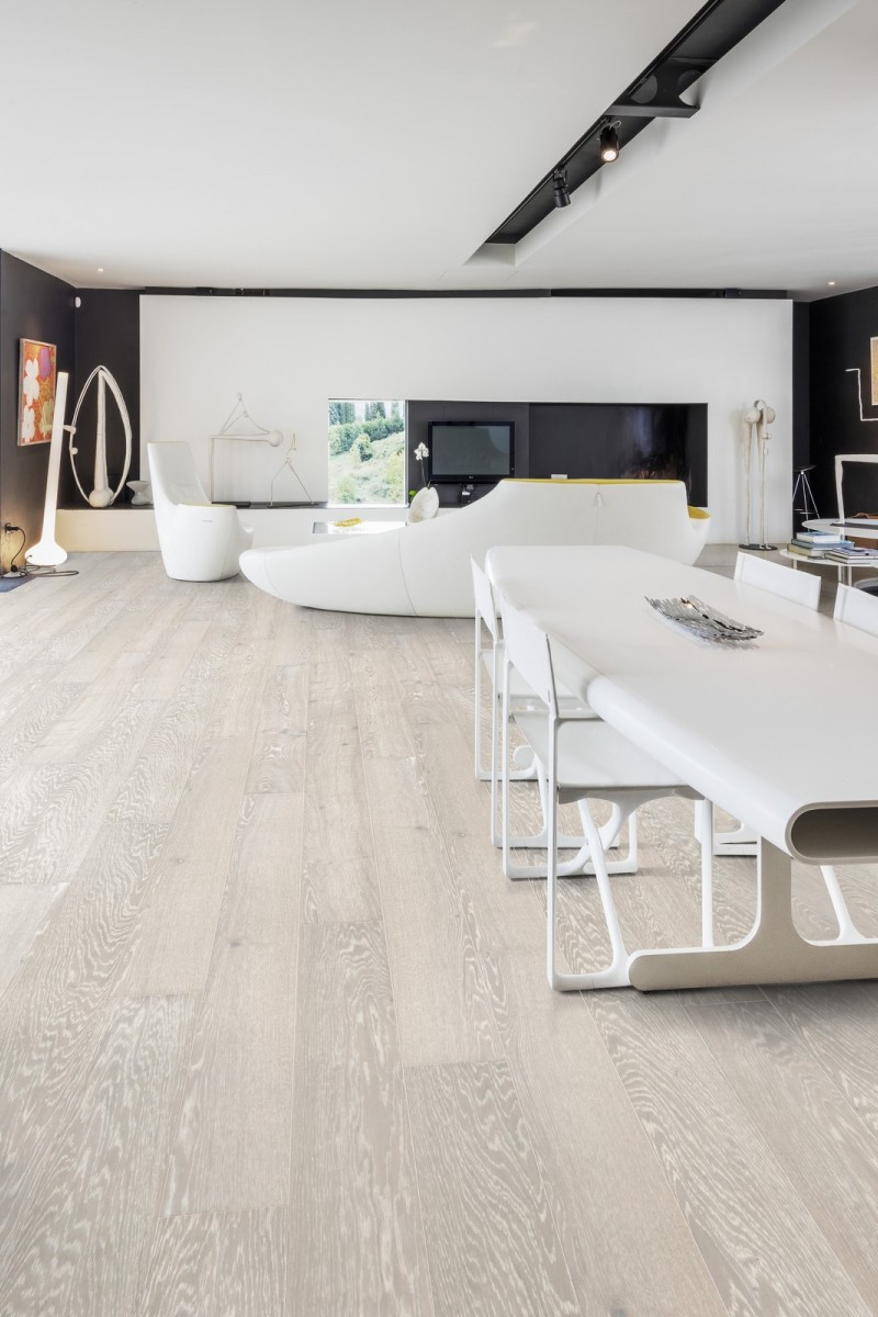 Parchet triplustratificat Stejar Nouveau Snow