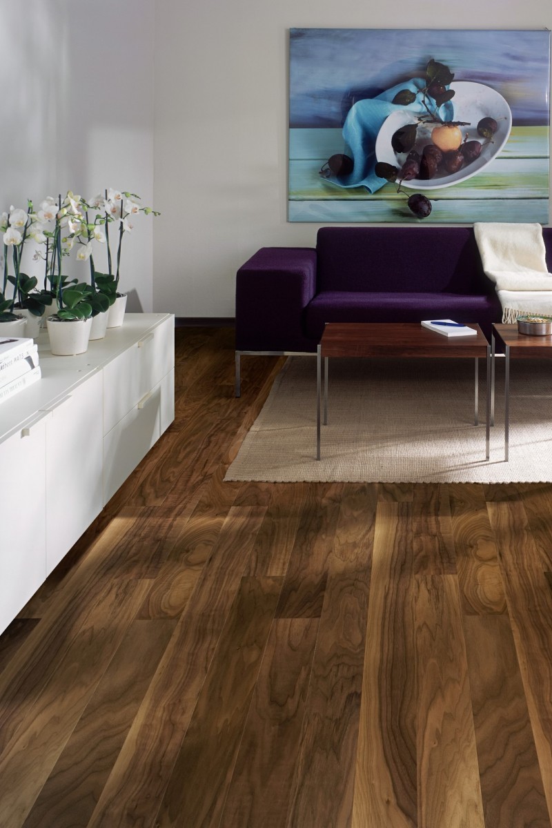 Parchet triplustratificat Nuc Garden