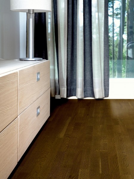 Parchet  triplustratificat STEJAR BLACK PAPPER