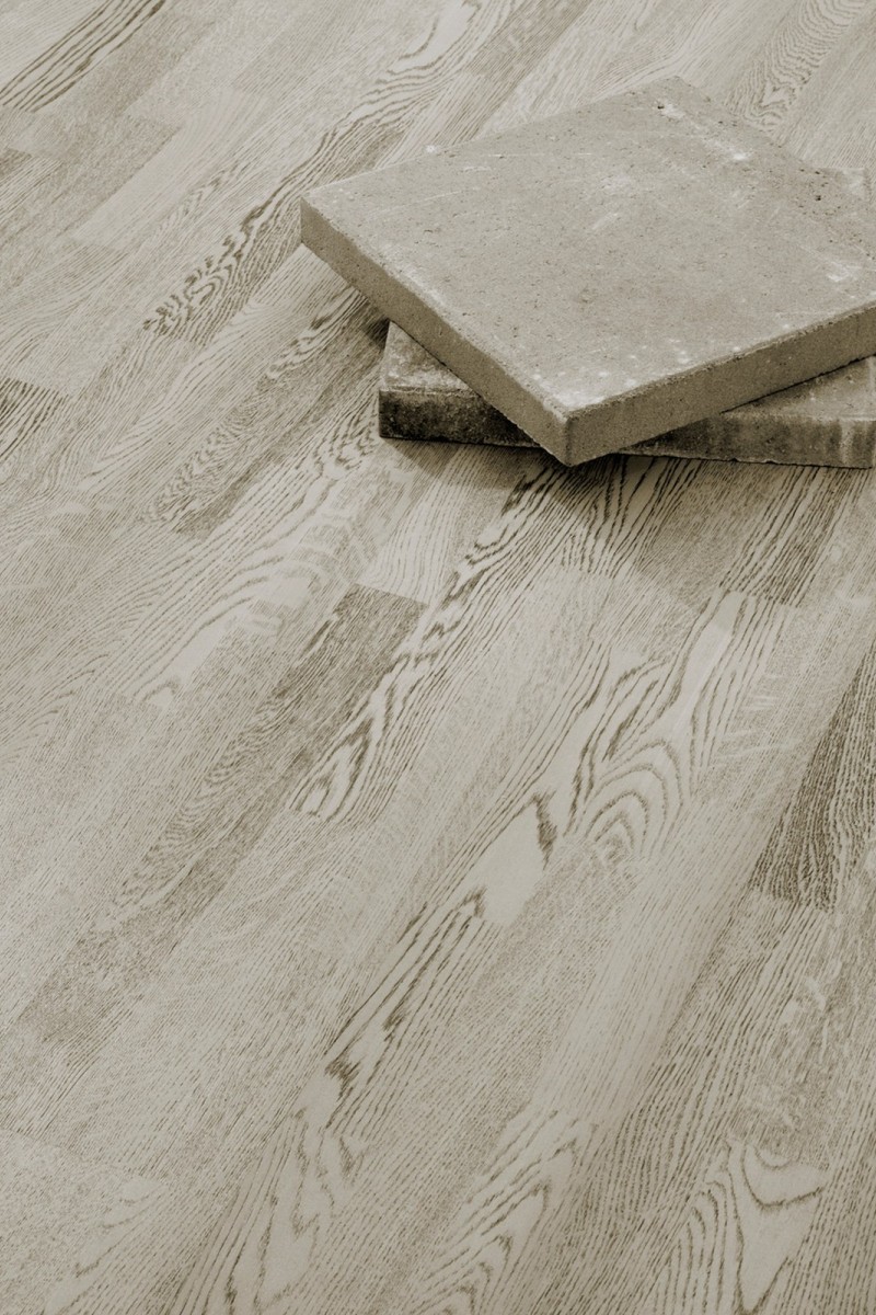 Parchet triplustratificat Stejar Concrete Grey 3strip