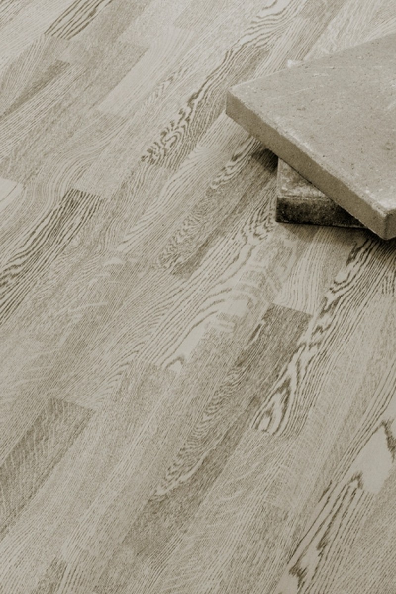 Parchet triplustratificat Stejar Concrete Grey 3strip