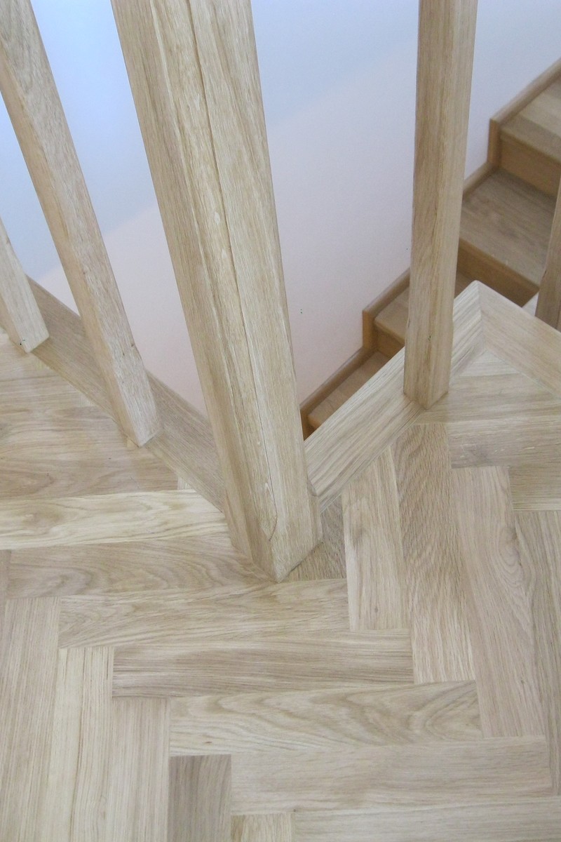 Scara din stejar rustica