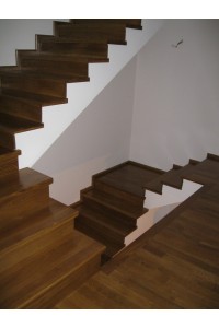 Scara stejar finisata Teak