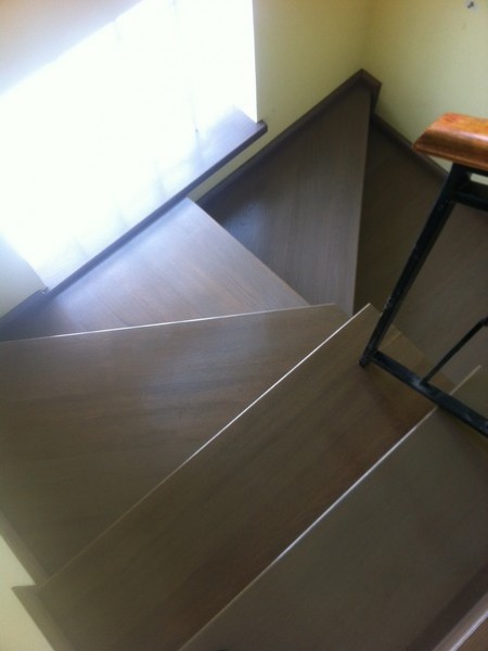 Scara Stejar finisata Wenge