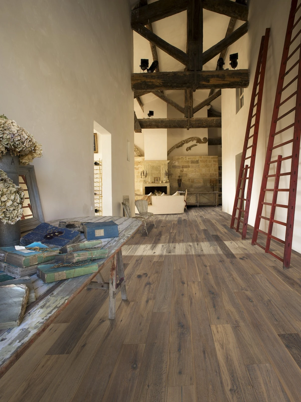 Parchet triplustratificat Stejar Concrete
