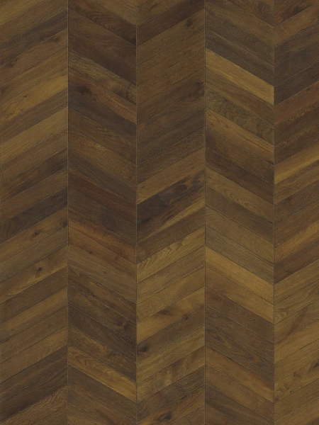 Parchet triplustratificat  Stejar Chevron Dark Brown