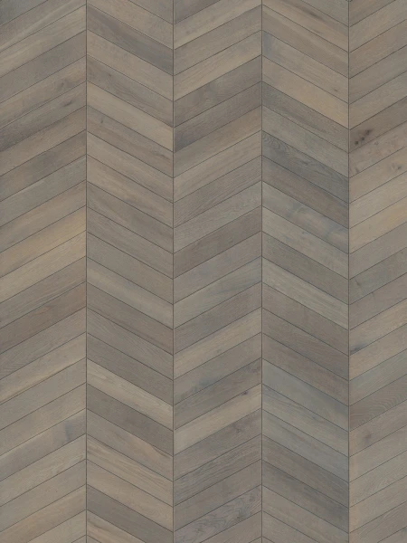 Parchet triplustratificat Stejar Chevron Grey