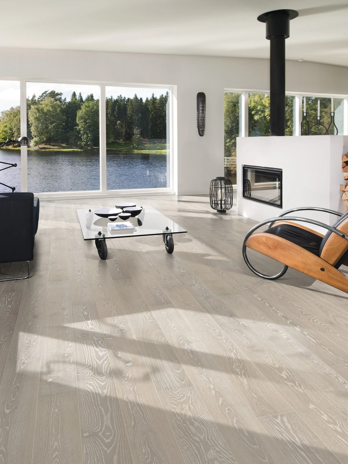 Parchet triplustratificat Stejar Nouveau Snow