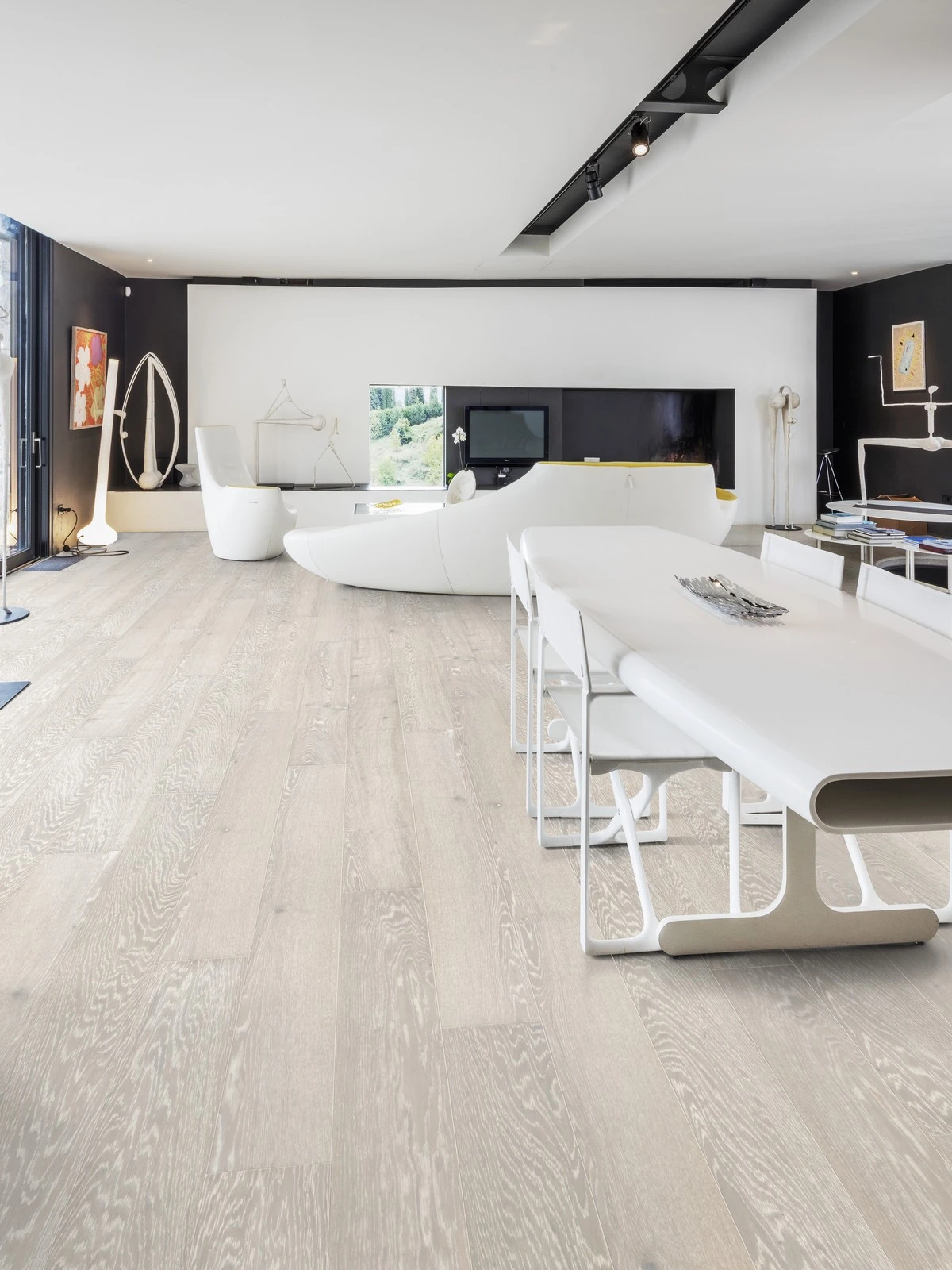 Parchet triplustratificat Stejar Nouveau Snow