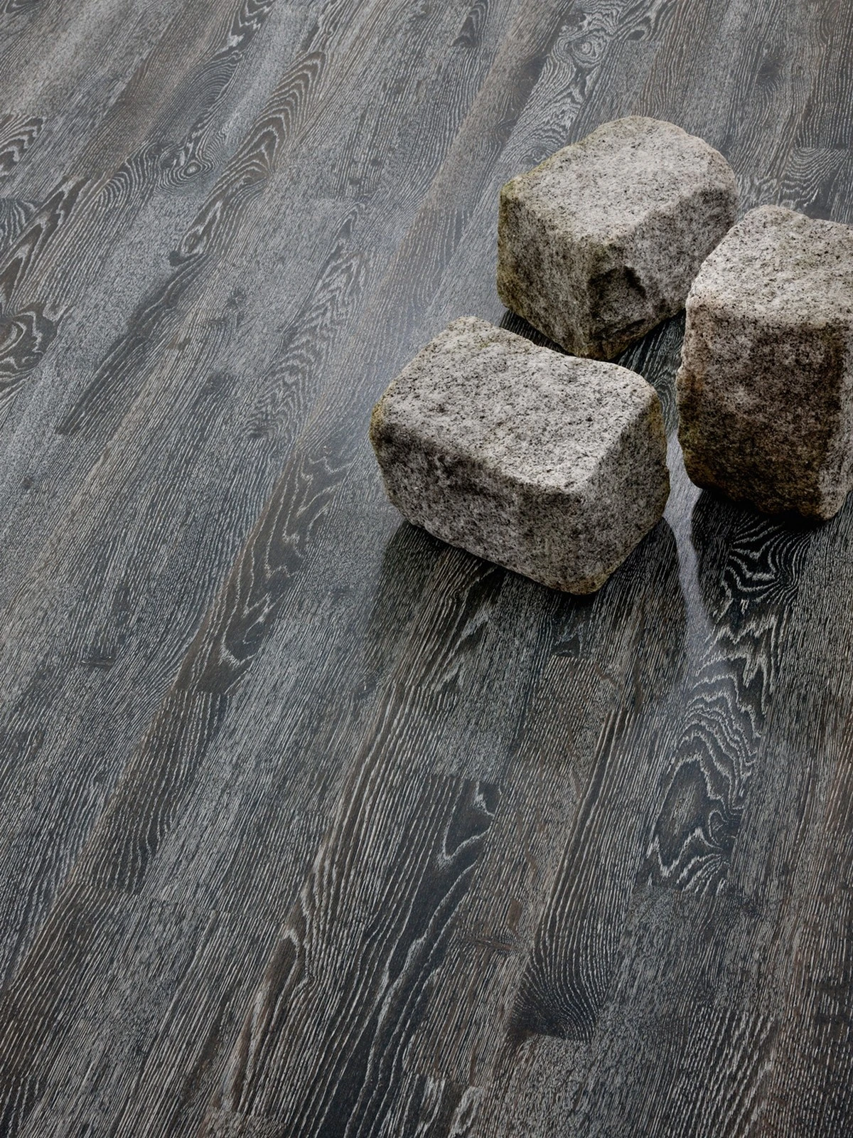 Parchet triplustratificat Stejar Promenade Grey 3strip