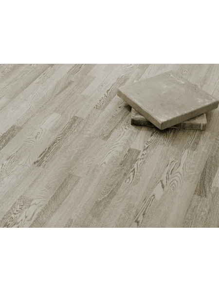 Parchet triplustratificat Stejar Concrete Grey 3strip