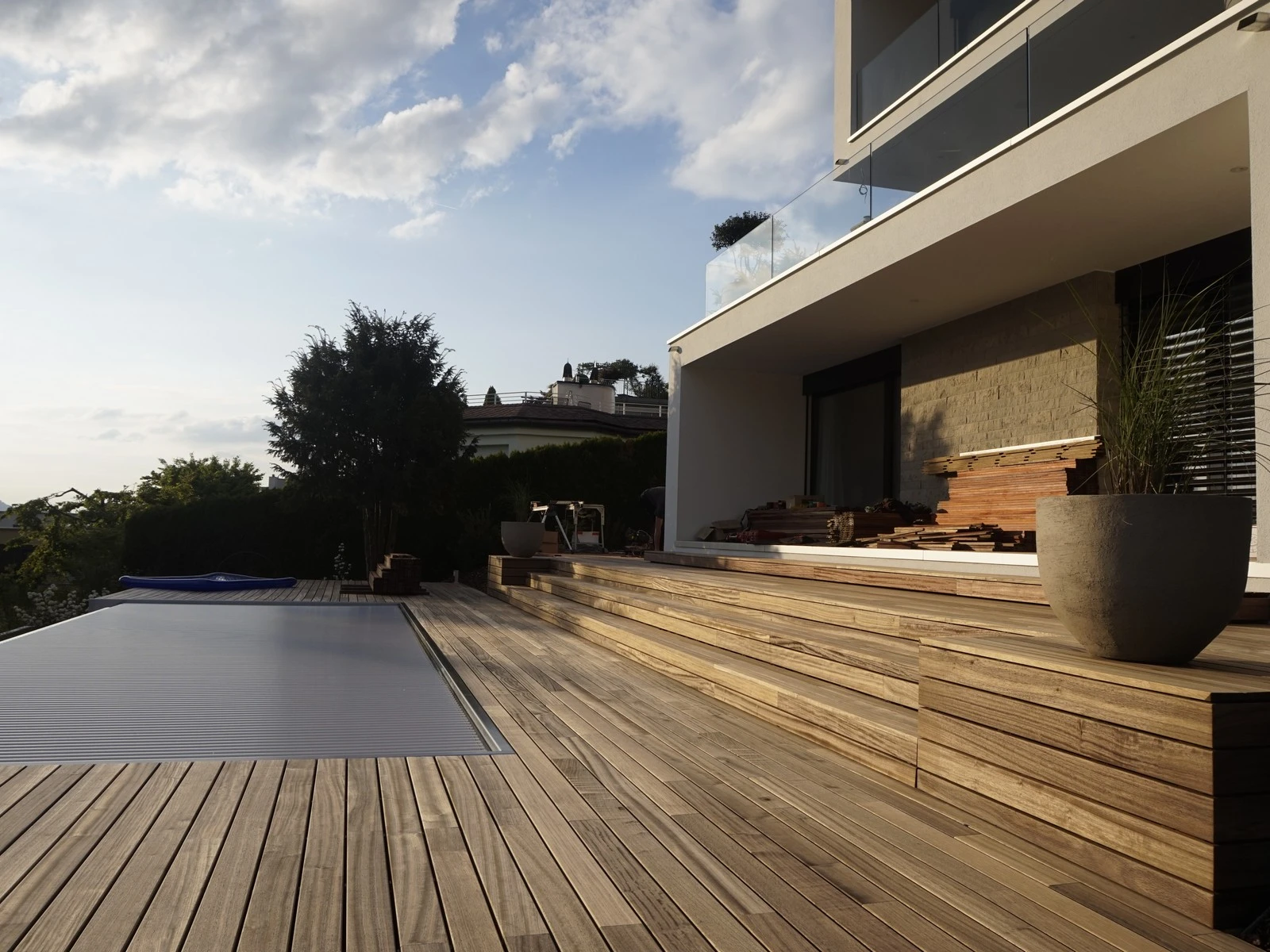 Sistem de pardoseli exterioare Padouk