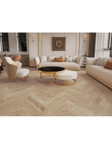 Parchet triplustratificat Chevron Stejar Balos