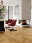 Parchet triplustratificat Chevron Stejar Bright
