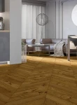 Parchet triplustratificat Chevron Stejar Honey