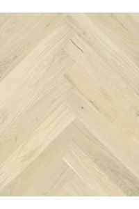 Parchet triplustratificat Herringbone Stejar Bianco 130