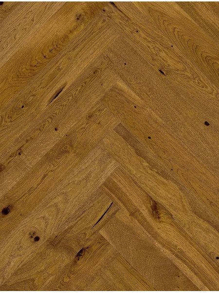 Parchet triplustratificat Herringbone Stejar Sugar Brown 130