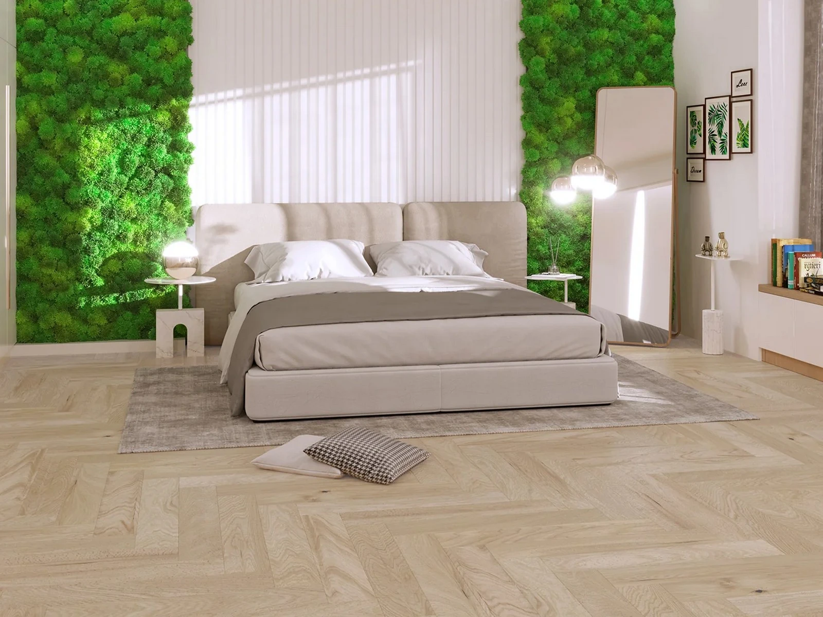 Parchet triplustratificat Herringbone Stejar Balos 130