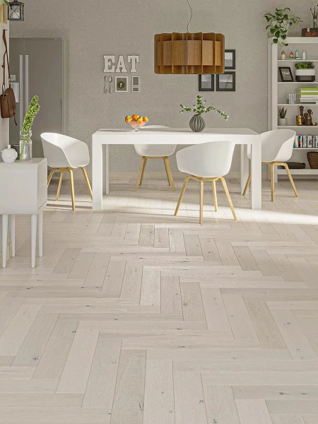 Parchet triplustratificat Herringbone Stejar Cappuccino 130