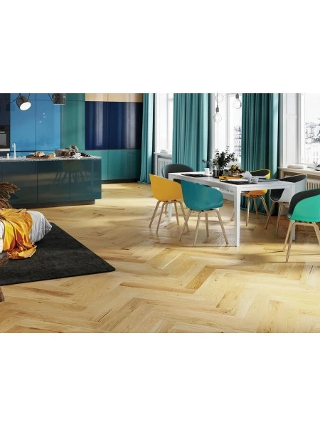 Parchet triplustratificat Herringbone Stejar Caramel 130