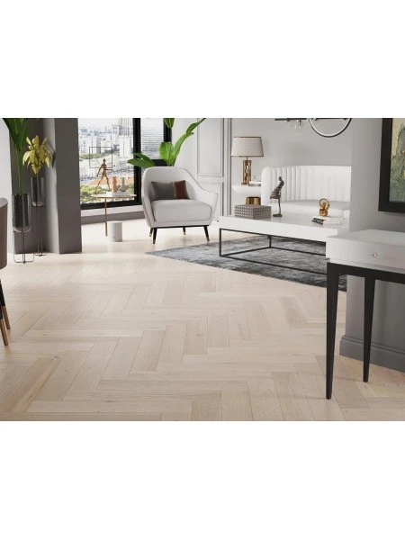Parchet triplustratificat Herringbone Stejar Trivor 130