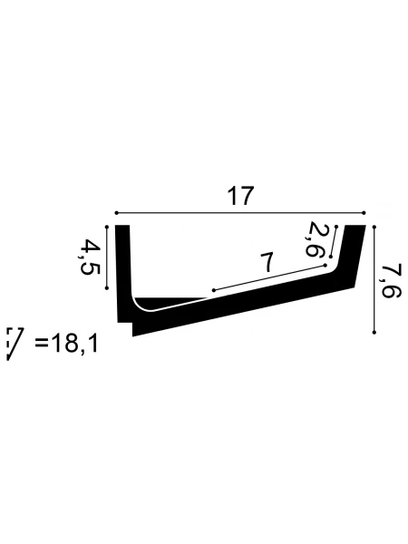 Scafa Led Orac Decor C352 Flat