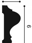 Profil Decorativ Orac Decor P8020