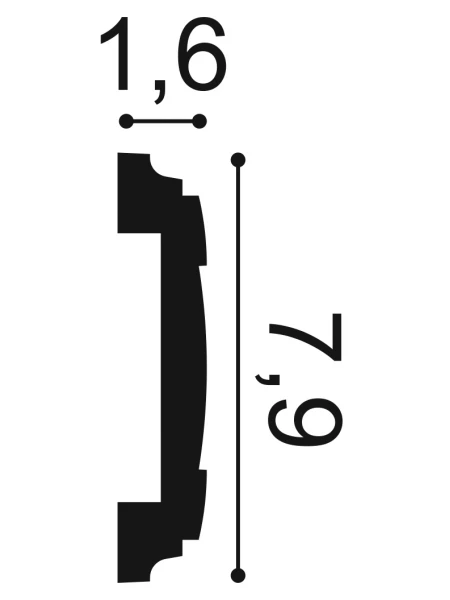 Profil Decorativ Orac Decor PX102