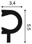 Profil Decorativ Orac Decor PX169
