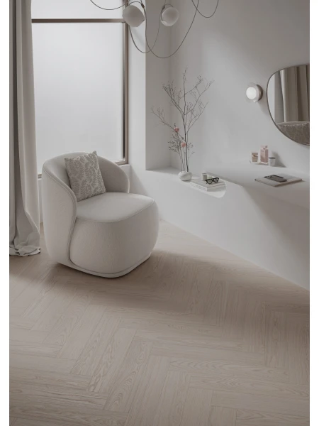 Parchet vinil SPC Stejar Silk Herringbone