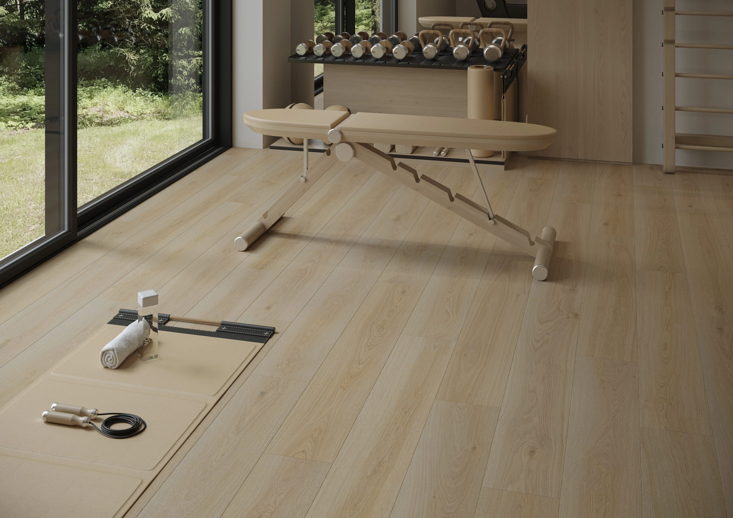 Parchet vinil SPC Stejar Almond