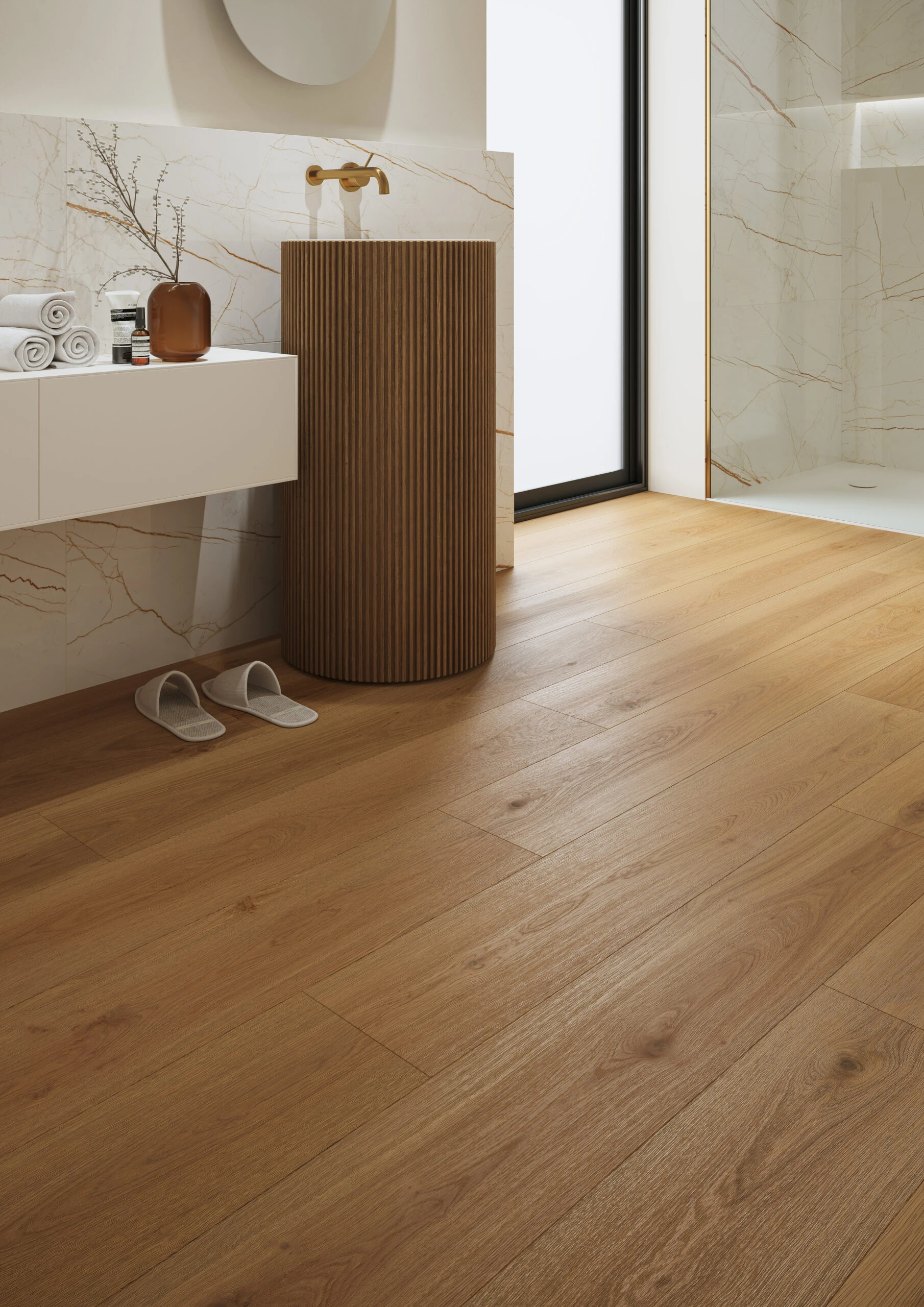 Parchet vinil SPC Stejar Brass
