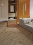 Parchet vinil SPC Stejar Desert Herringbone