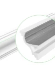 Banda reflectorizanta pentru profile decorative - 5x5000 cm