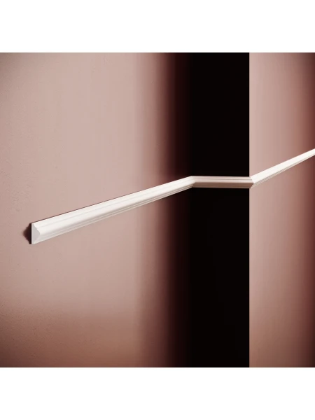 Brau decorativ din polimer rigid B1 - 2.3x1x200 cm
