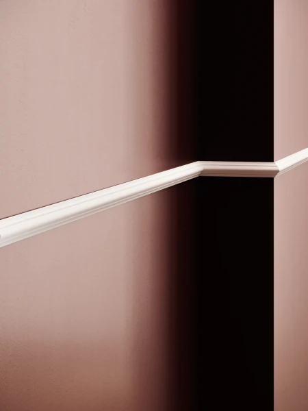Brau decorativ din polimer rigid B1 - 2.3x1x200 cm