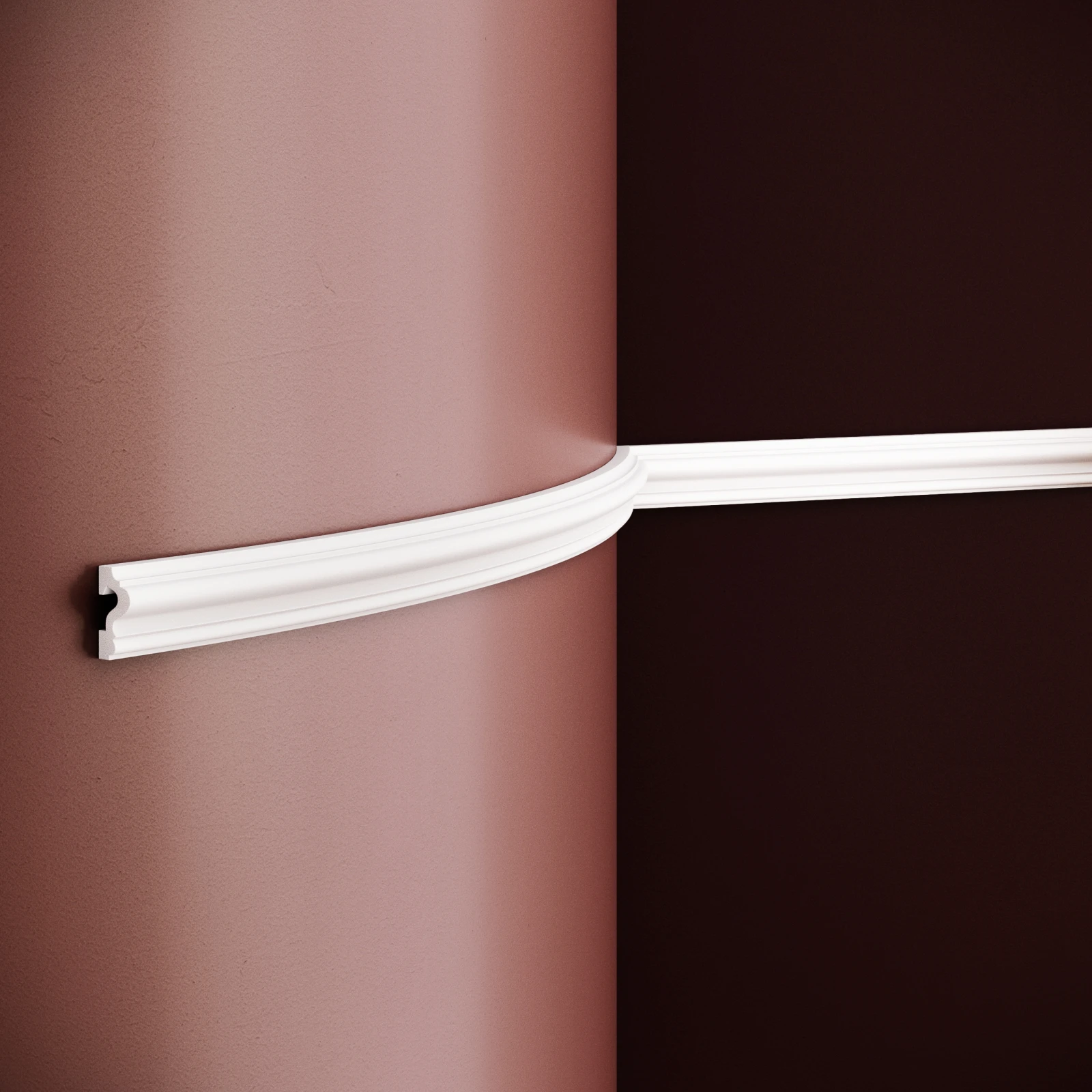 Brau decorativ din polimer rigid B10 - 3.2x1.6x200 cm