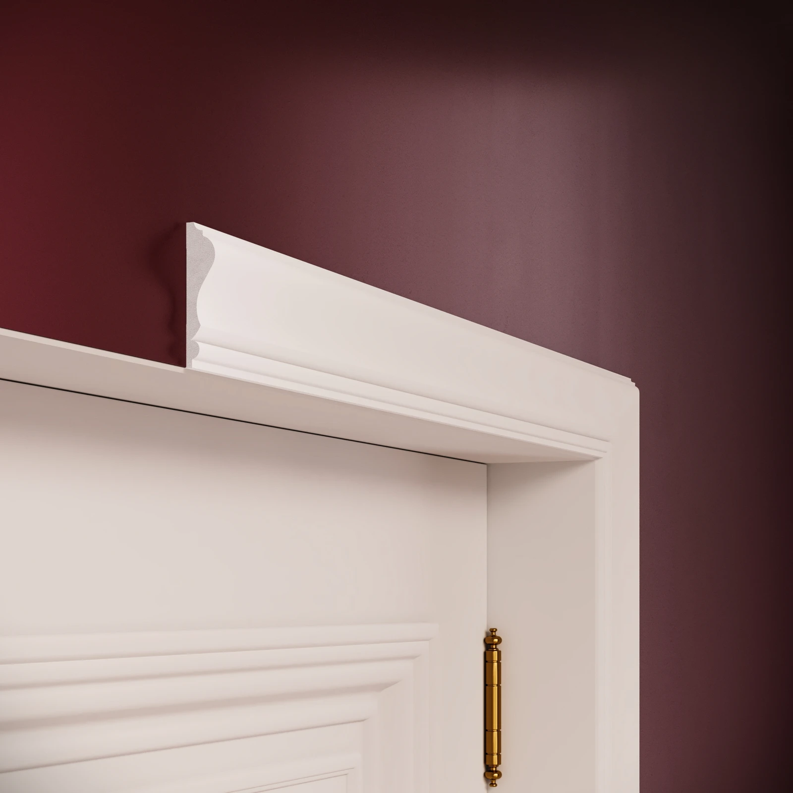 Brau decorativ din polimer rigid B11 - 6.6x1.6x200 cm
