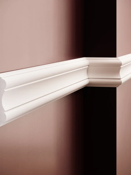 Brau decorativ din polimer rigid B14 - 10.1x2.2x200 cm
