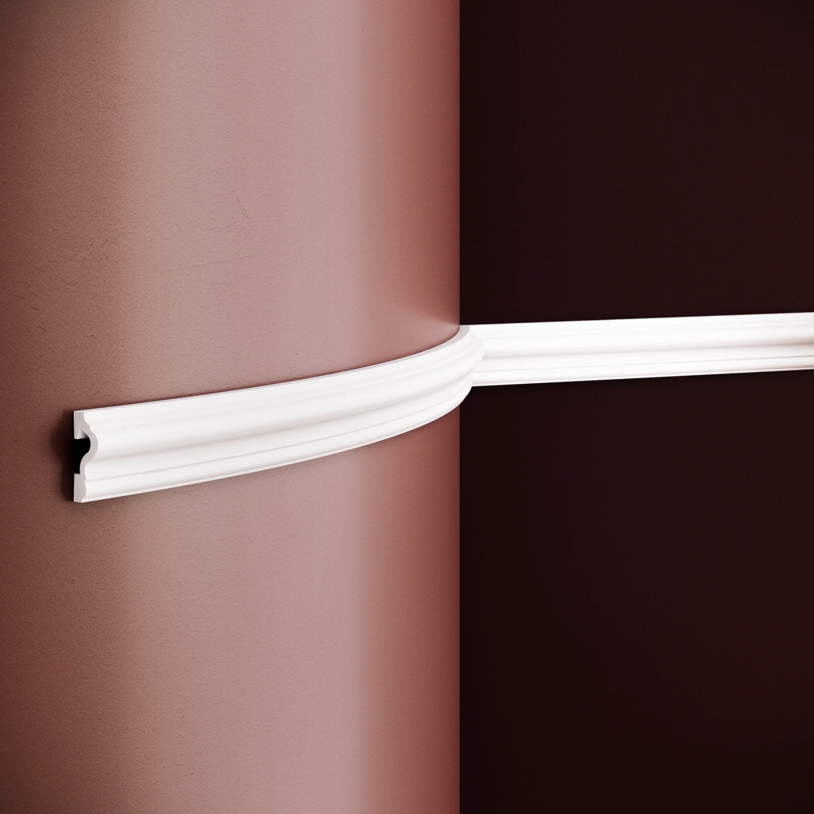 Brau decorativ din polimer rigid B17 - 4.2x1.7x200 cm
