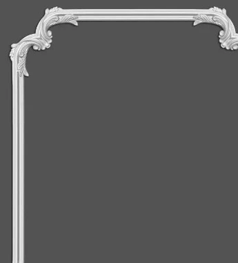 Brau decorativ din polimer rigid B17 - 4.2x1.7x200 cm
